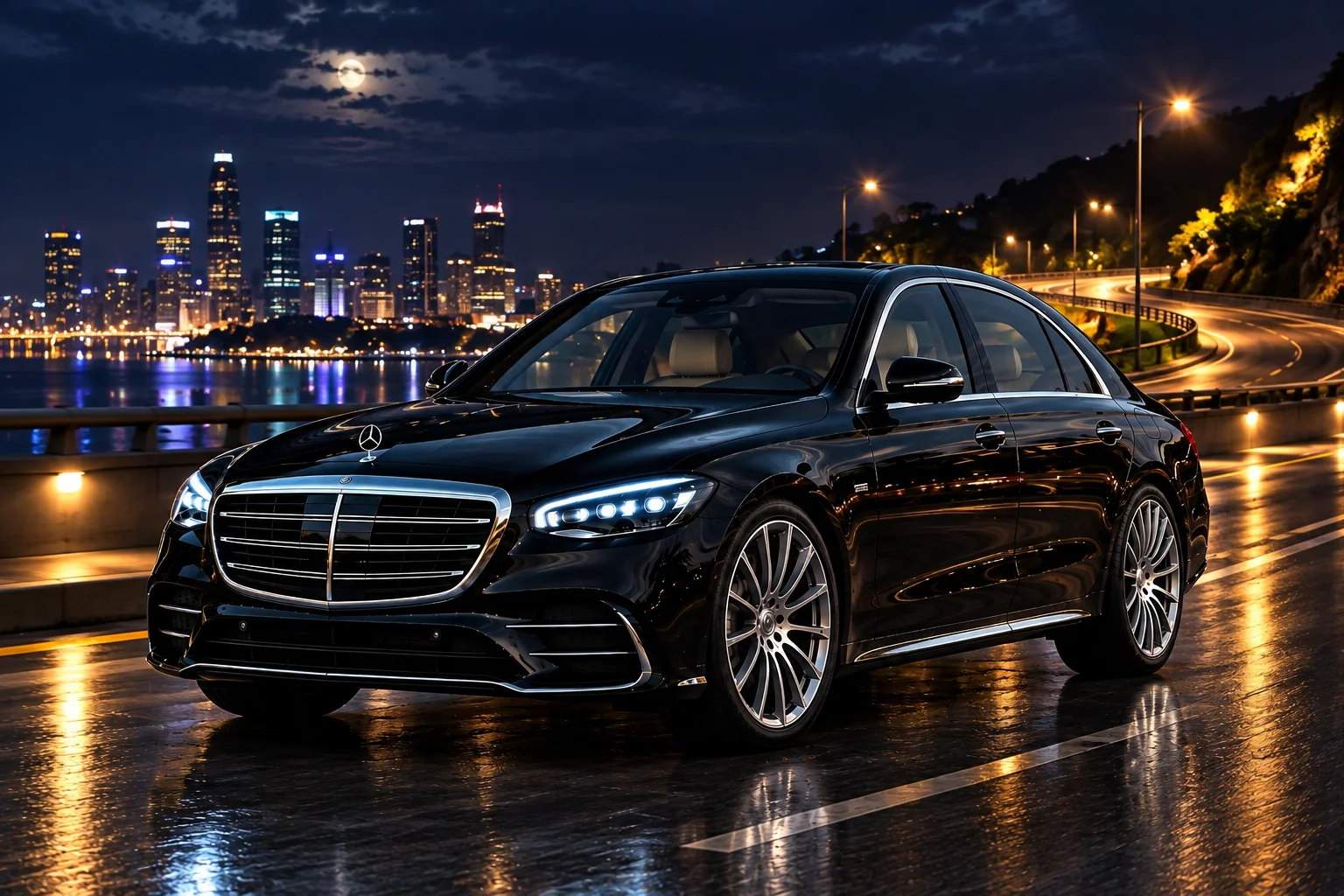 Luxury SUV for Orlando to Fort Lauderdale private transportation in Florida