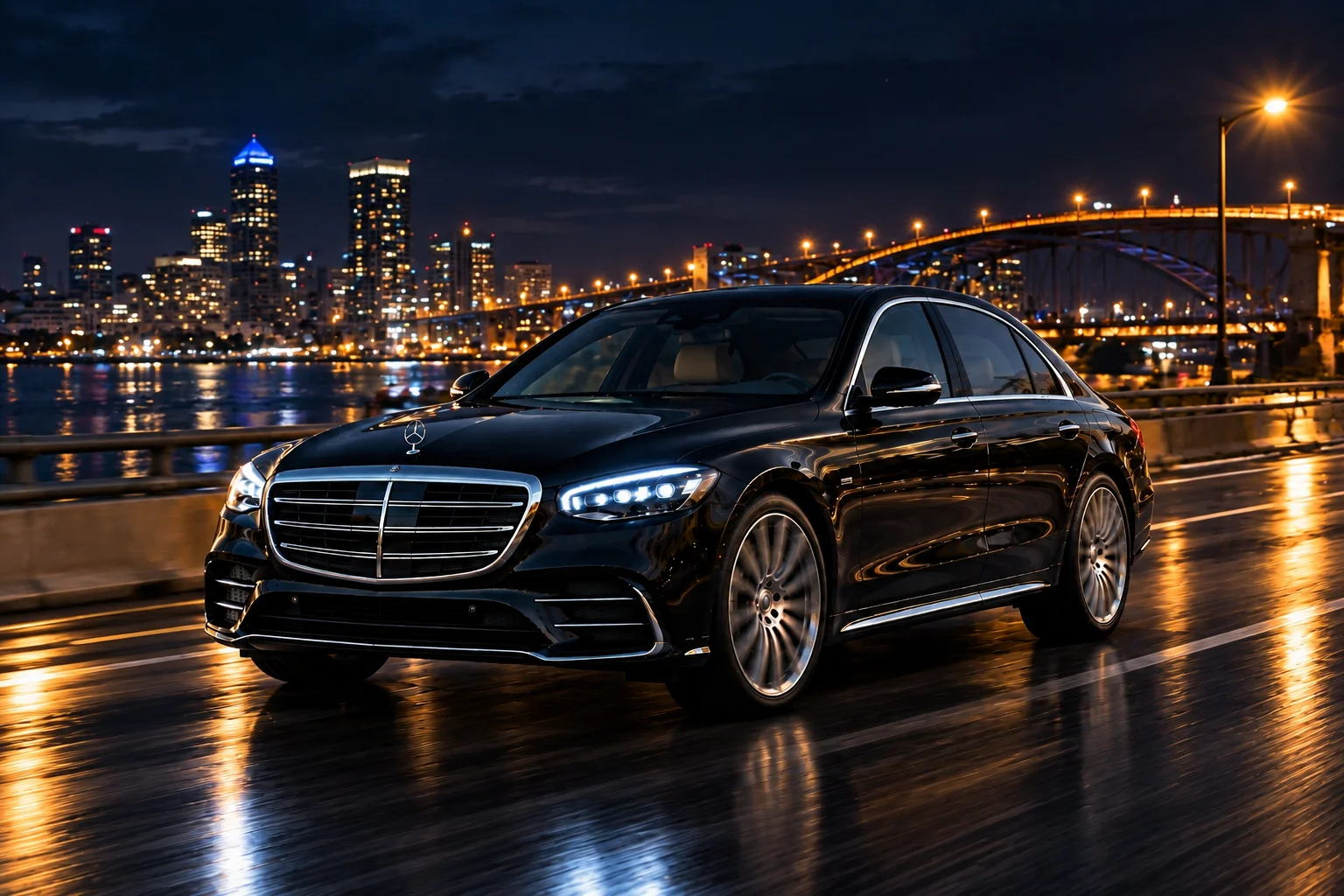 Luxury SUV for private Owensboro airport transportation