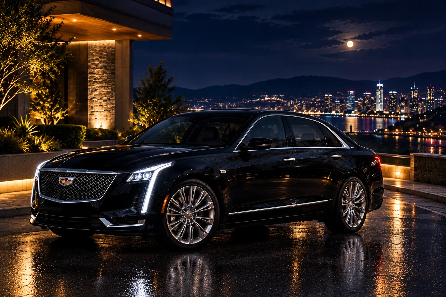Luxury sedan for Philadelphia private chauffeur service in Pennsylvania