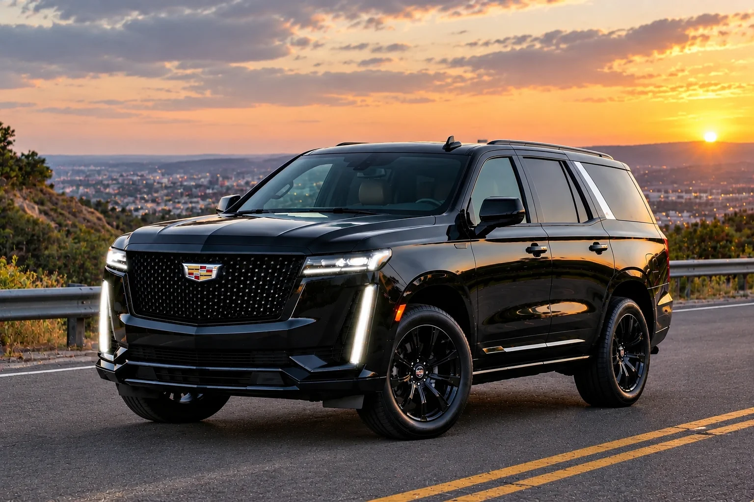Luxury Cadillac Escalade SUV for Phoenix Deer Valley Airport private transportation
