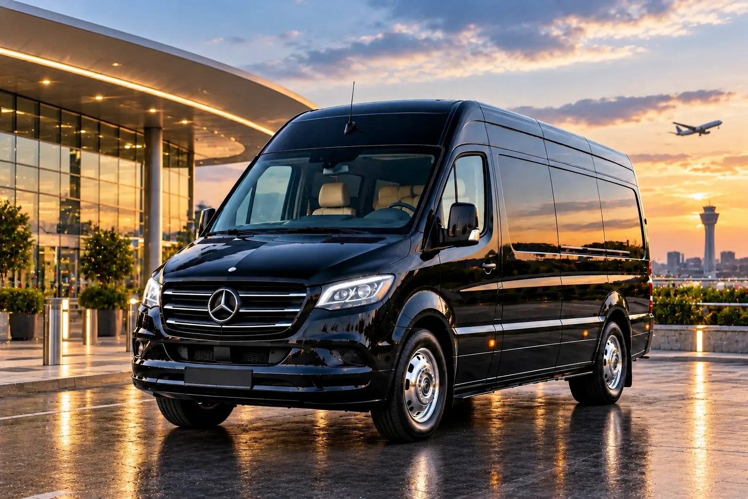 Luxury airport transportation