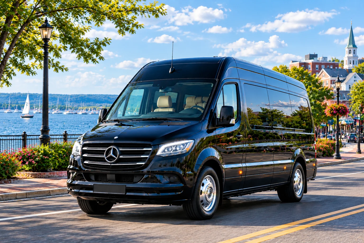 Burlington, Vermont limousine and chauffeur service at Patrick Leahy Burlington International Airport